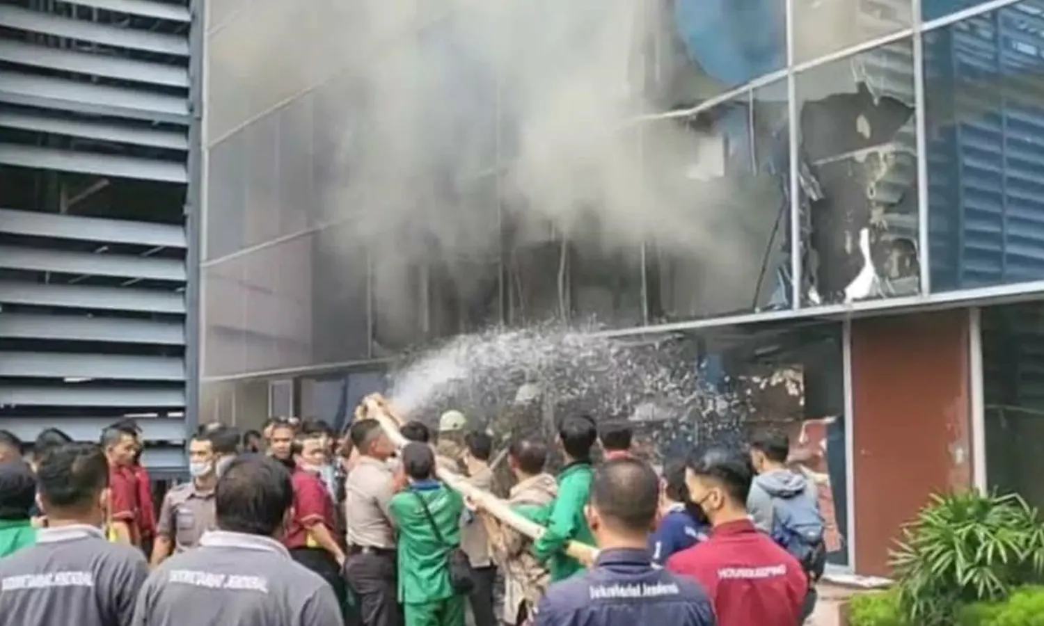Kebakaran di Gedung Kemenkumham, Satu Pegawai Terluka